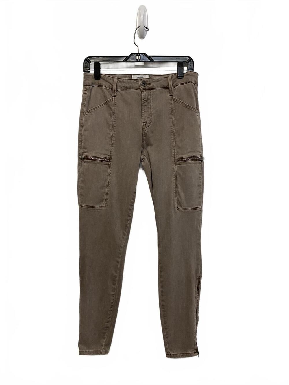 Pistola Women's Mauve Gray Cargo Skinny Pants Style #P6952WO Size 30